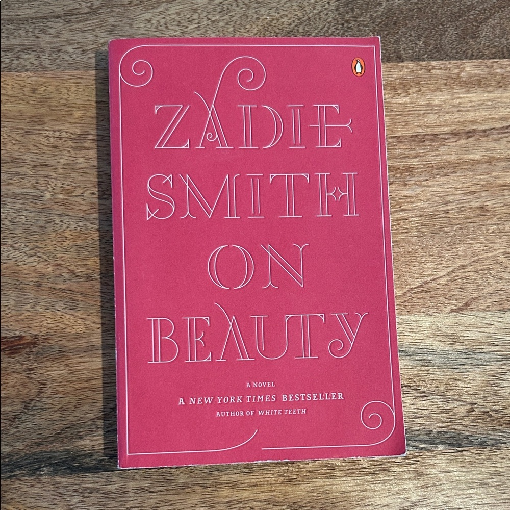 NYT best-seller Zadie Smith 'On Beauty'